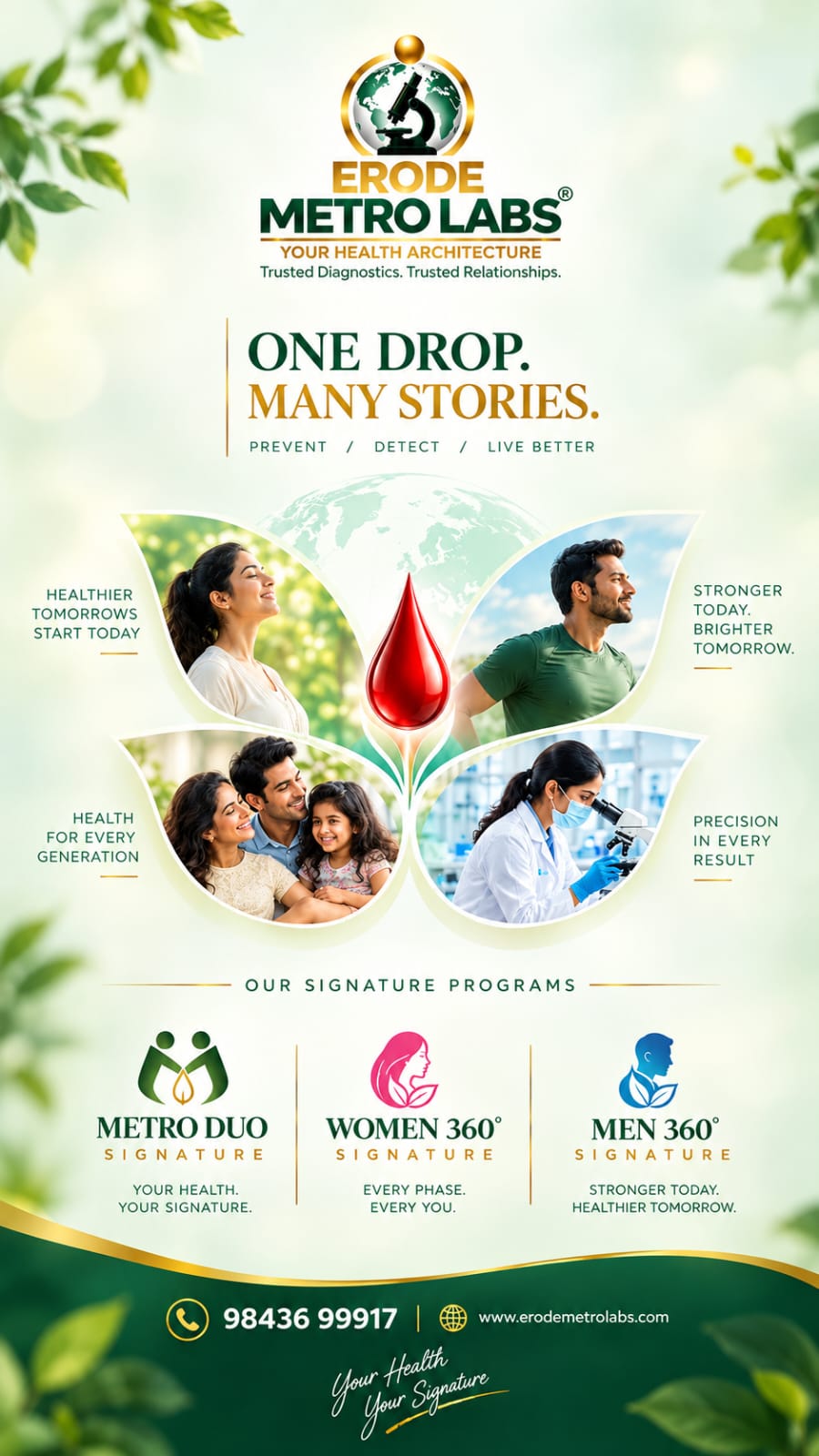 One Drop Package Brochure
